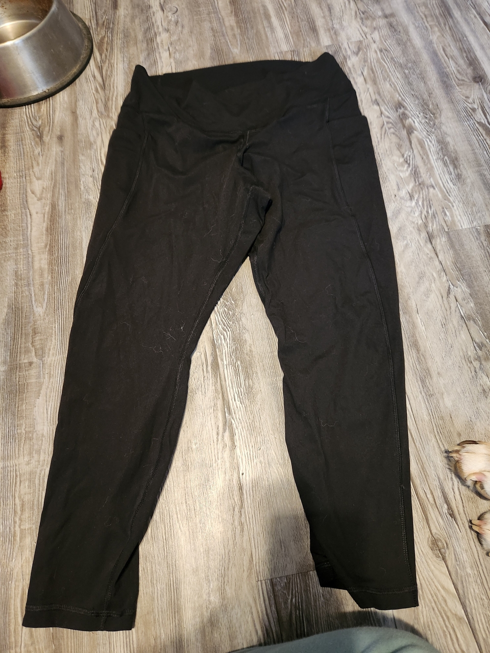 Black High-Waist Athletic Leggings